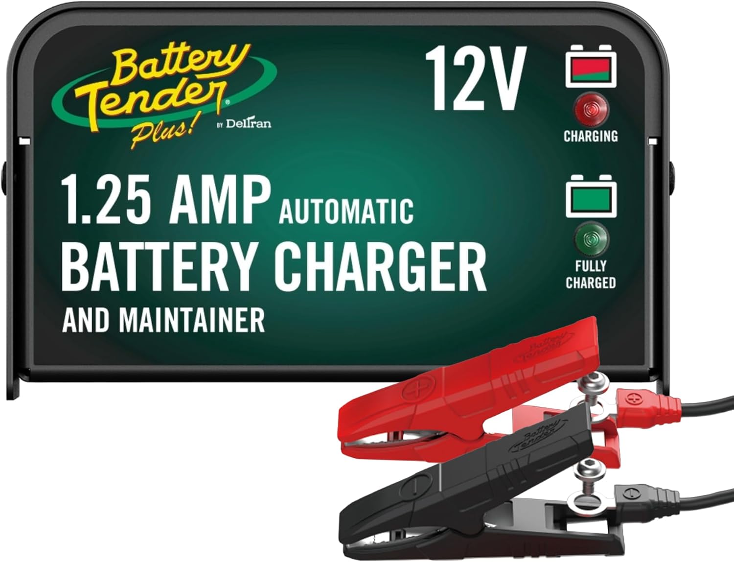 12V Battery Charger and Maintainer — 1.25 A Float Charge