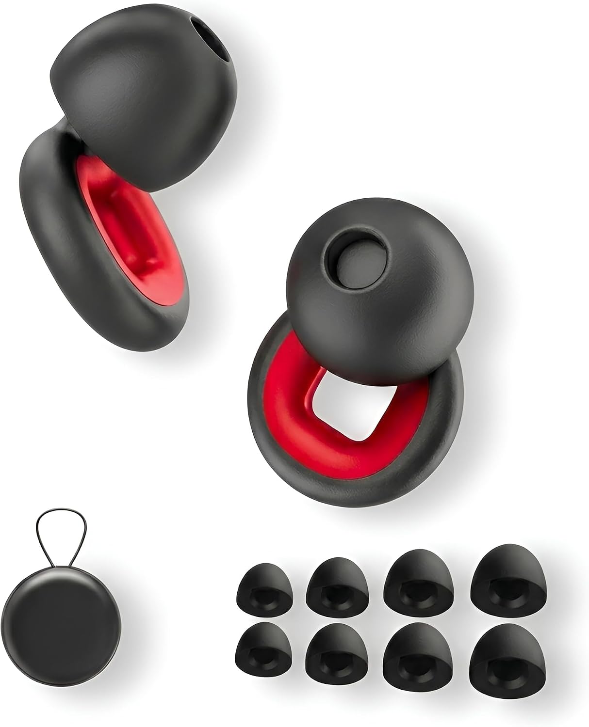 Motorcycle Ear Plugs for Wind Noise — Reusable, 27 dB Reduction