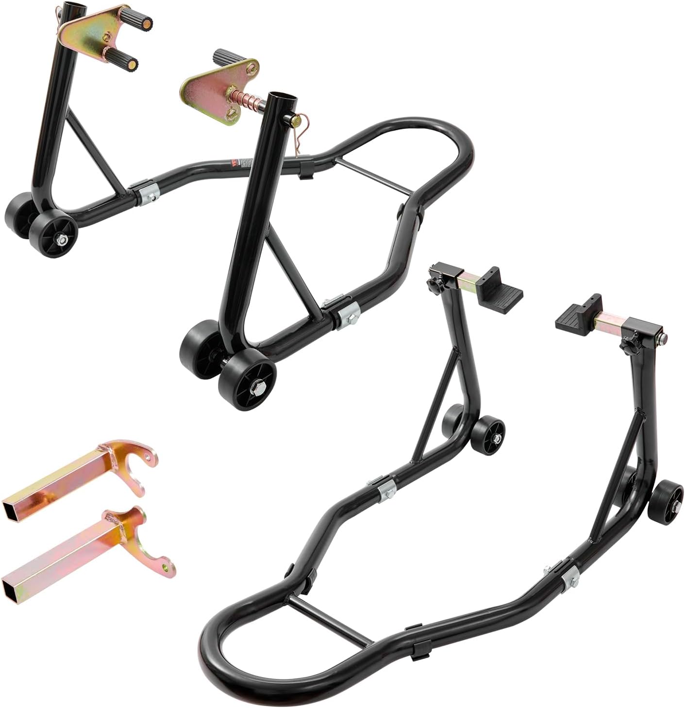 Motorcycle Front and Rear Stand Combo — 850 lb Capacity