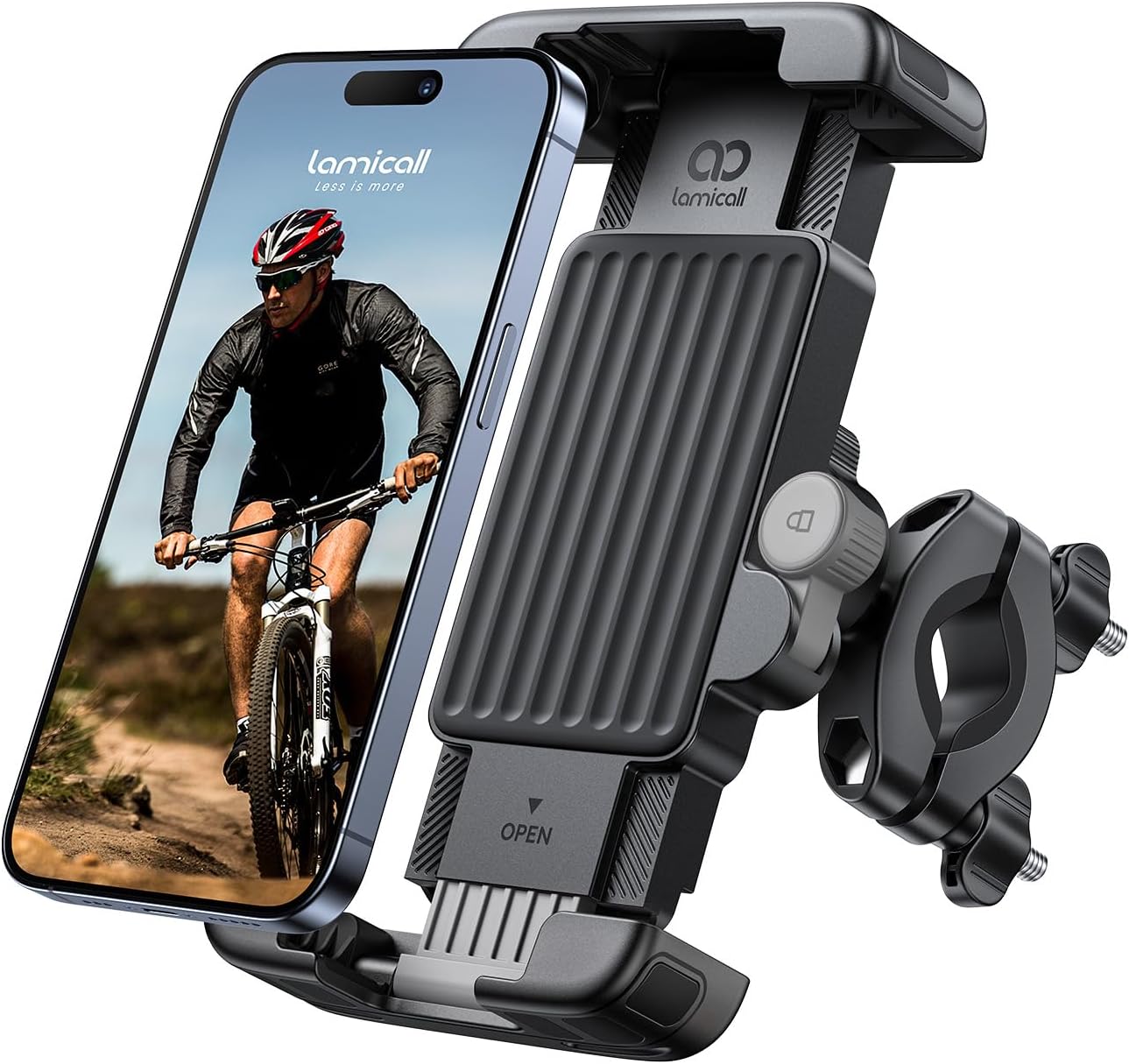 One-Second Lock Bike and Motorcycle Phone Mount